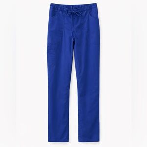 Scrubstar Royal Blue Scrub Straight Leg Pants-Womens sz sm